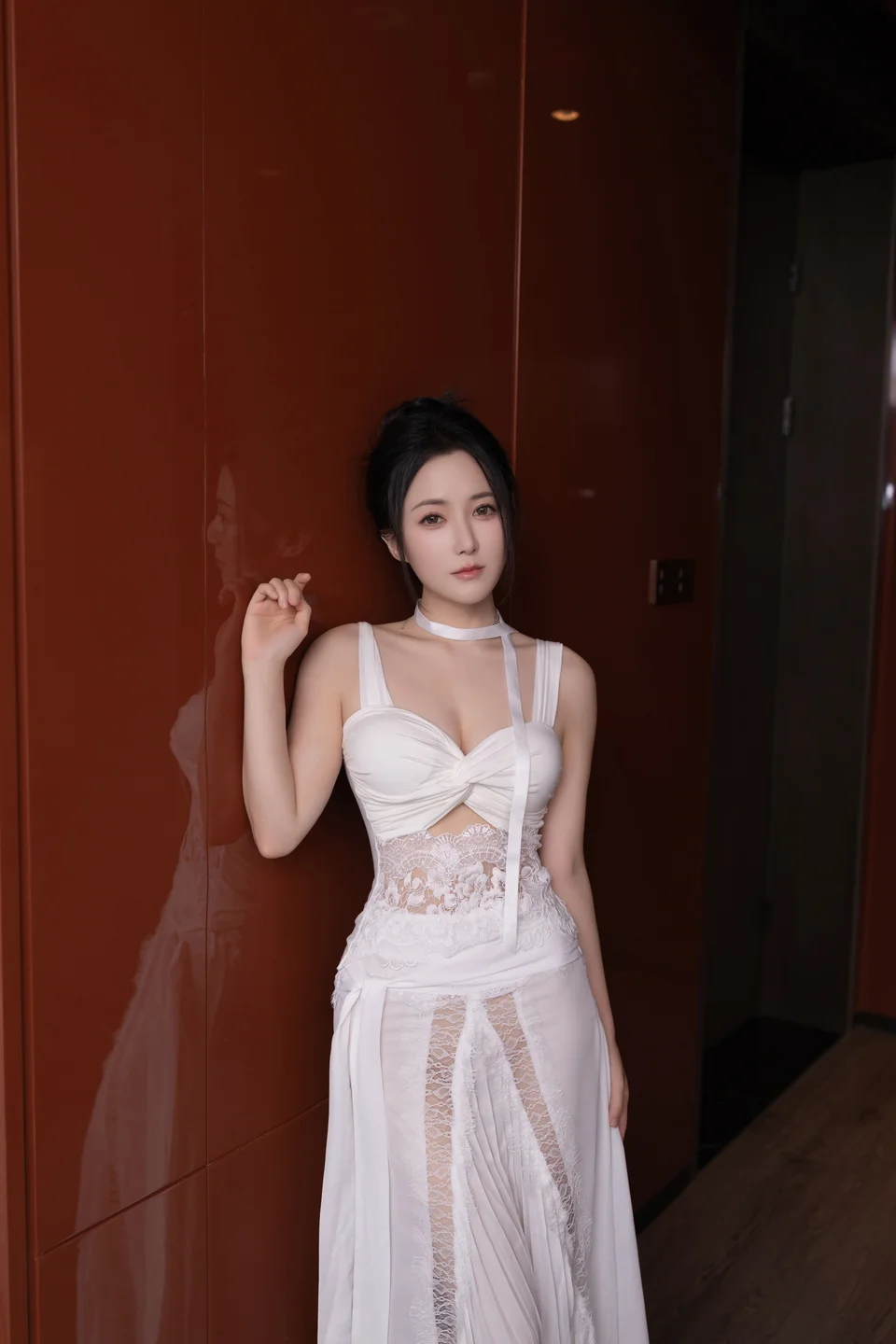 鱼子酱Fish - 白裙跳蛋 [120P-815MB] tg@simisebaisi 【丝足阁】018.webp